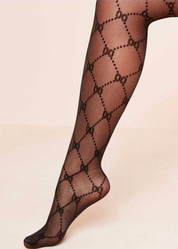 ROXY Sheer Patterned Tights